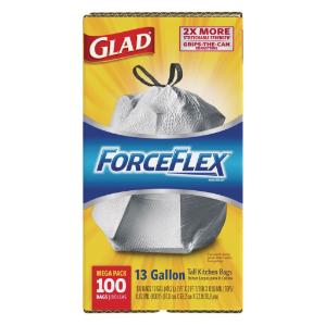 Glad® Drawstring ForceFlex™ Tall Kitchen Bags