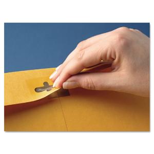 Quality Park™ Postage Saving Clear-Clasp™ Kraft Envelope, Essendant