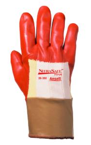 Nitrasafe Foam 28-350 Nitrile Gloves Palm-Coated Ansell