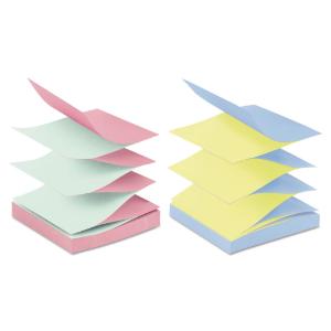 Post-it® Pop-up Notes Original Pop-up Refills in Alternating Colors, Essendant