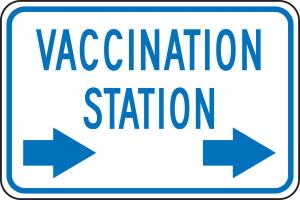 Sign vaccination right