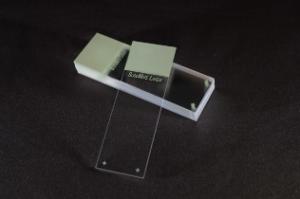 Microscope adhesion slides enhanced for laser printing, green tab adhesion