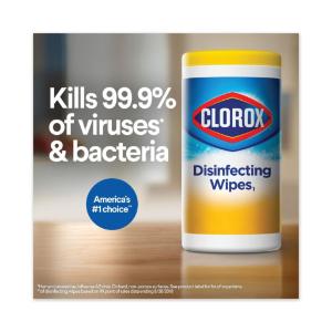 Disinfecting Wipes, 7×8, Fresh Scent, 35/Canister, 12/Carton