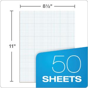Pad, white, 50 sheets/pad