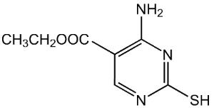 Ethyl-4-amino-2-mercaptopyrimidine-5-carboxylate 97%