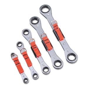 Wrench Ratcheting Box, Tether-Ready, 5 Point