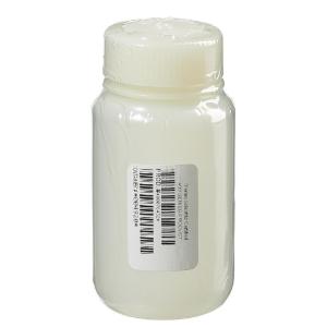 Wide-mouth HDPE sterile sample bottle with closure