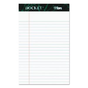 TOPS® Docket® Ruled Perforated Pads, Essendant