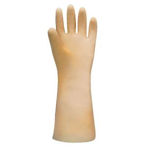 Triple polymer cleanroom glove