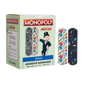Monopoly adhesive bandages