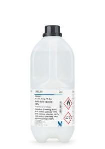 Acetic acid glacial 100% grade ACS ISO