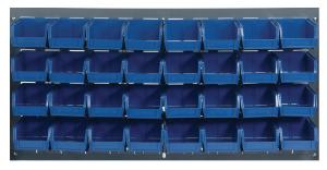 Louvered Panel Bench Racks, Quantum Storage Systems