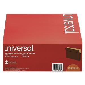 Universal® Redrope Expanding File Pockets