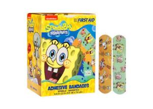 Spongebob squarepants adhesive bandages