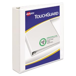 Avery® Antimicrobial View Binder with One-Touch™ EZD™ Rings