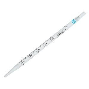 5 ml pipet, short, individually wrapped, paper/plastic, bag, sterile