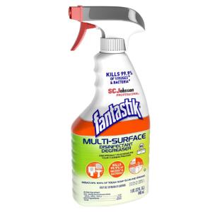 Multi-Surface Disinfectant Degreaser, Herbal, 32 oz Spray Bottle, 8/Carton