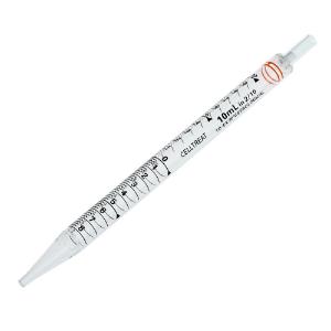 10 ml pipet, short, individually wrapped, paper/plastic, bag, sterile