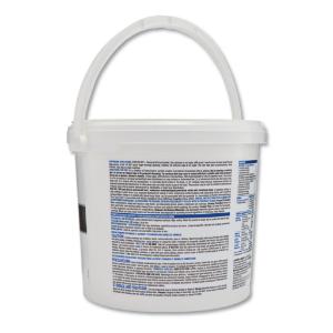 VersaSure Cleaner Disinfectant Wipes, 1-Ply, 12"×12", White, 110/Bucket, 2/CT