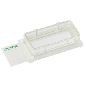 1 chamber cell culture slide, glass, sterile