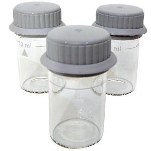 Sample cells 24 mm glass pack of 12