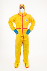 ChemSplash™ Chemical Splash Coverall with Hood and Boot