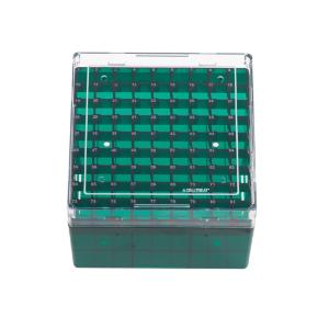 Deep storage box, cf cryogenic vial, 81 place, polycarbonate, non sterile