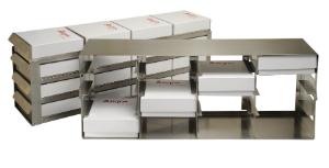 PolarSafe™ Stainless Steel Upright Freezer Eco Racks, Argos Technologies