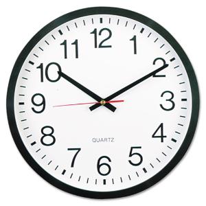 Universal® Round Wall Clock, 12¹/₂"