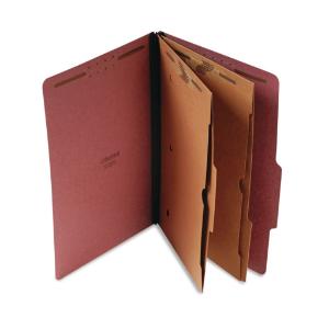 Universal® Six-Section Classification Folder with Pockets
