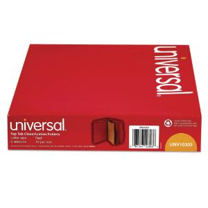 Universal® Bright Colored Pressboard Classification Folders