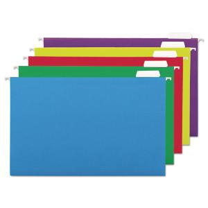 Universal® Bright Color Hanging File Folders