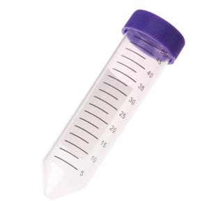 50 ml centrifuge tube, purple cap - bag, sterile