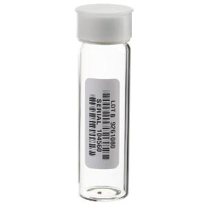 Premium pack clear glass vials with 0.125 in. Septa