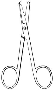 Econo™ Sterile Spencer (Littauer) Suture Scissors, Sklar