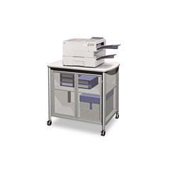 Safco® Impromptu™ Deluxe Machine Stand with Doors