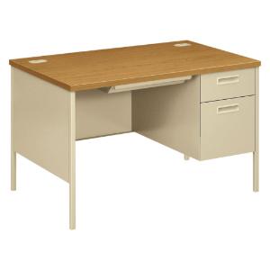 HON® Metro Classic Series Single Pedestal Desk, Essendant LLC MS