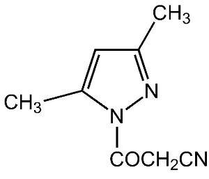 1-Cyanoacetyl-3,5-dimethyl-1H-pyrazole 97%