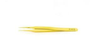 EMS gold coated tweezers style 4