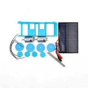Solar car plus components top view
