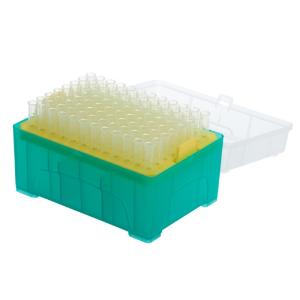 20 µl low retention filter pipette tips, racked, sterile
