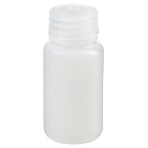 Wide-mouth HDPE packaging bottles with closure bulk pack