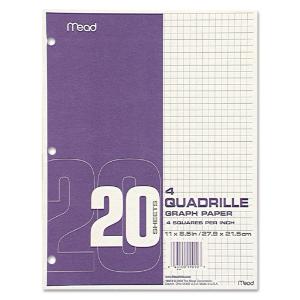 Mead® Quadrille Graph Paper