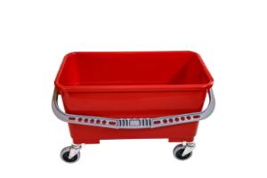 Slim T™ Bucket with casters, red