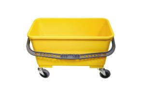 Slim T™ Bucket with casters, yellow