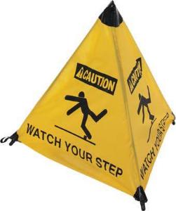 Handy Cone™ Floor Sign, National Marker