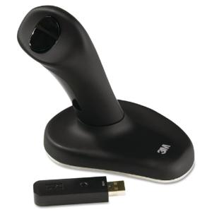 3M™ Ergonomic Wireless Three-Button Optical Mouse, Essendant LLC MS