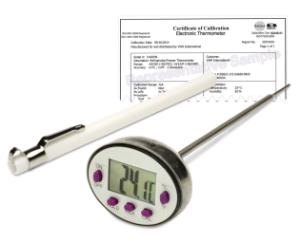Stem thermometer with auto off