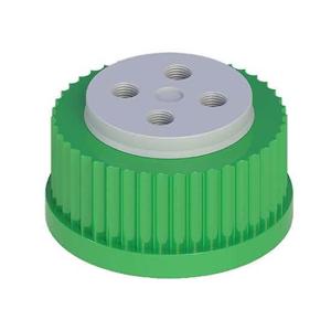 Solvent delivery cap green