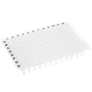 96 well pcr plate, no skirt, clear, 0.2 ml